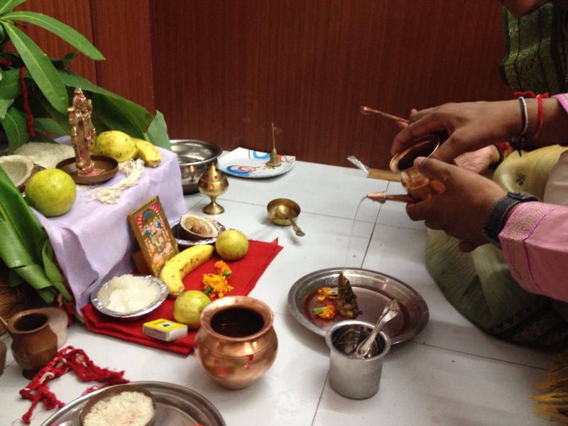 Pooja for New Office