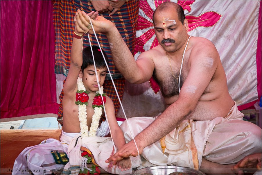 Upanayanam ceremony